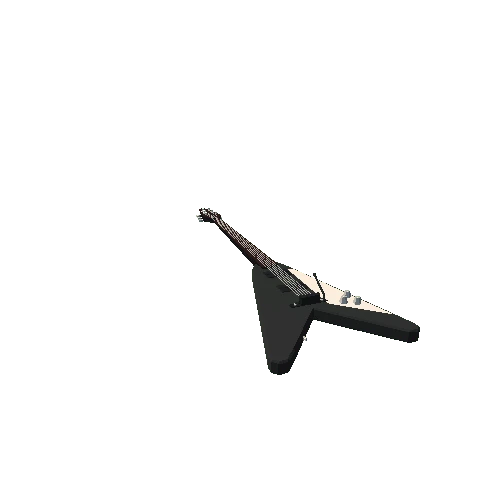 Electric Guitar Arrow Black